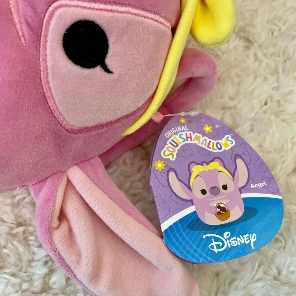 Disney Angel Stitch Squishmallow 8 Inch Plush Toy NWT‎